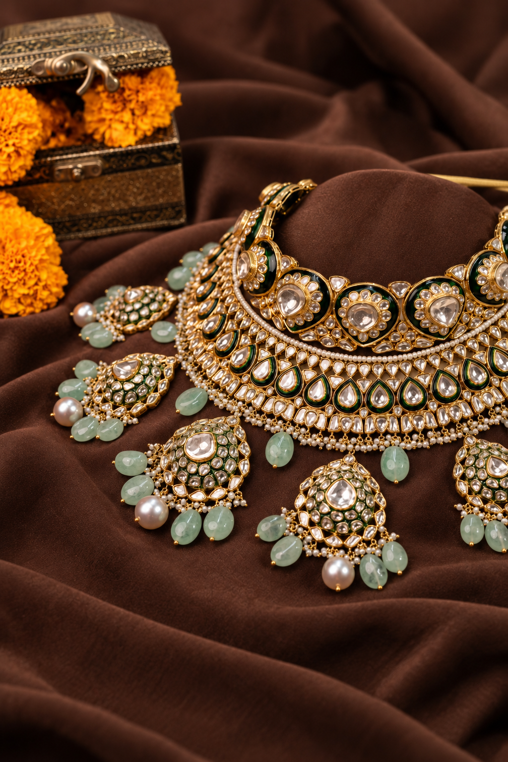 Bridal jewellery at Pramukhpujan Jewels
